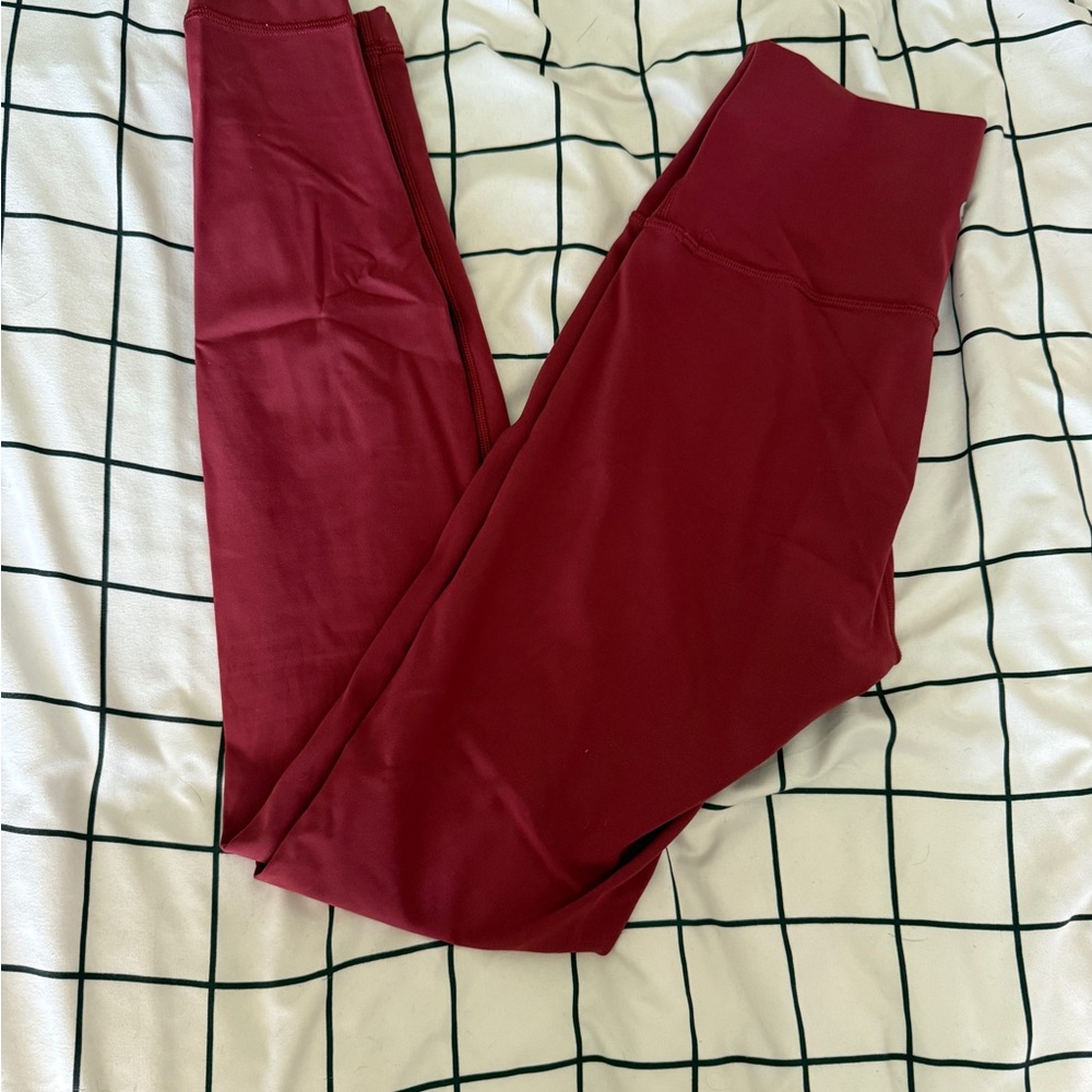 lululemon athletica Red Leggings